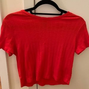 cute, simple crop top